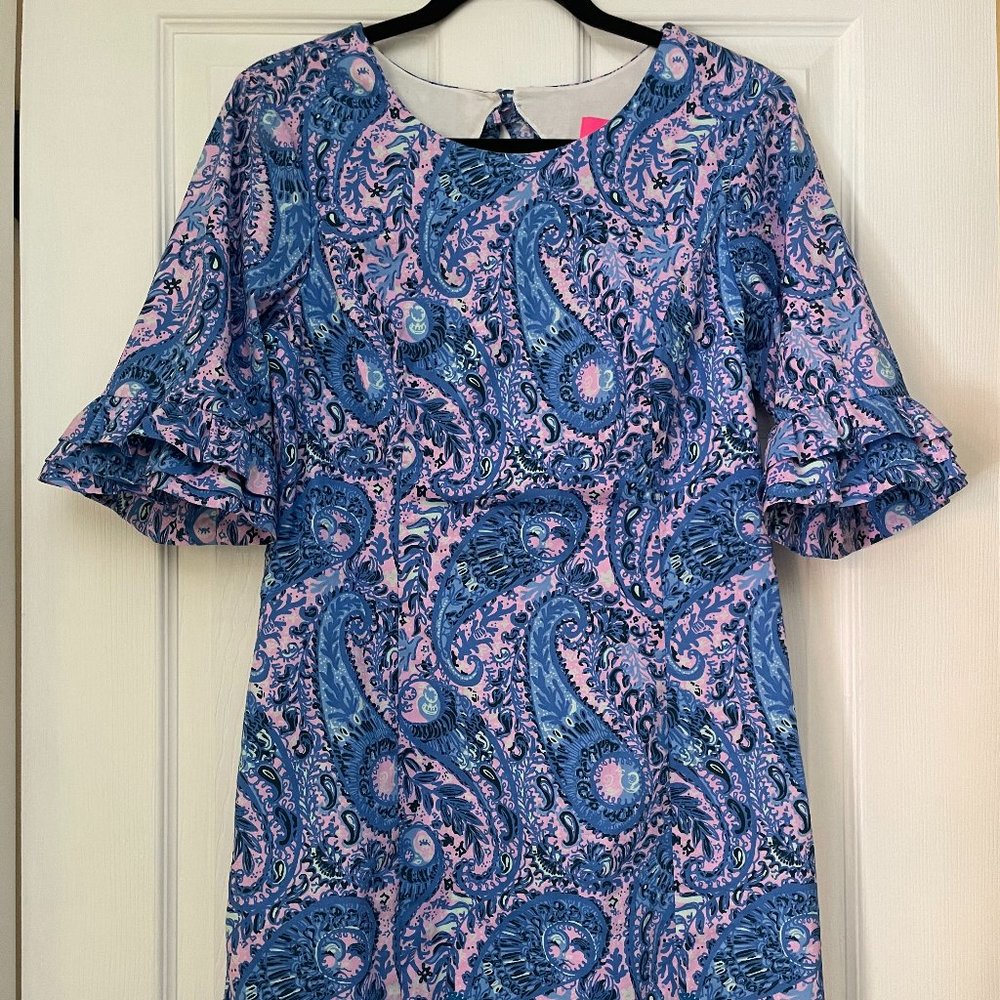 Lilly Pulitzer Ruffle Sleeved Dress